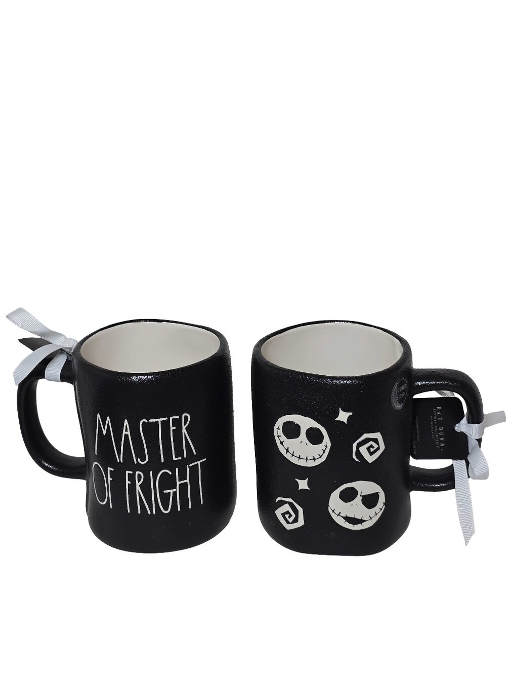 Rae Dunn Disney Nightmare Before Christmas Master Of Fright Mug Set NWT
